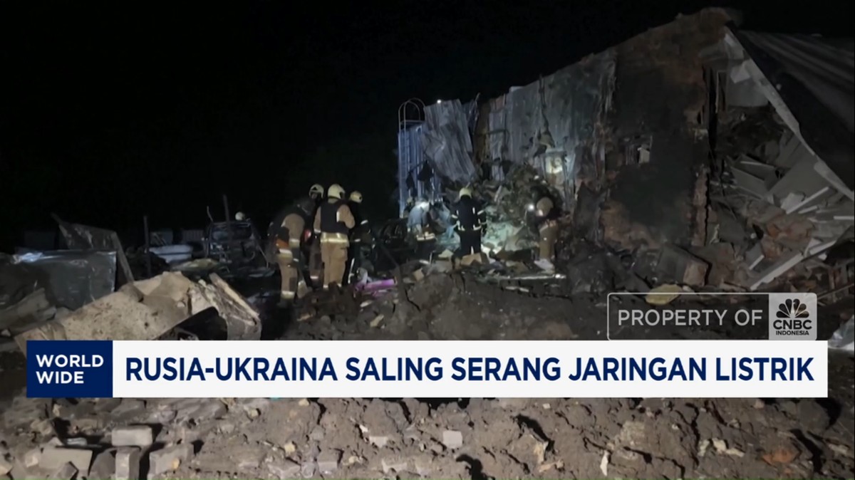 Video: Rusia-Ukraina Saling Serang Jaringan Listrik