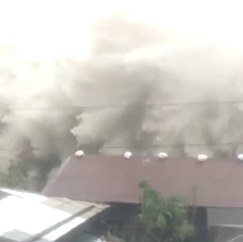 Bak Tsunami, Potret Ngeri Topan Fung-wong Terjang Filipina