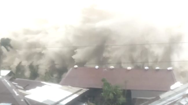 Bak Tsunami, Potret Ngeri Topan Fung-wong Terjang Filipina