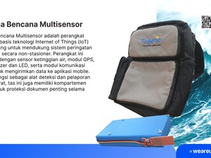 Kreatif! UAD Bikin Tas Siaga Bencana Multisensor, Bisa Dilacak dari HP