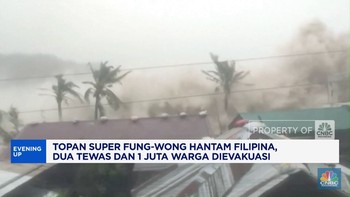 Video: Topan Super Fung-Wong Hantam Filipina, 1 Juta Warga Dievakuasi