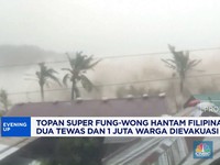 Video: Topan Super Fung-Wong Hantam Filipina, 1 Juta Warga Dievakuasi