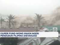 Video: Topan Super Fung-Wong Bikin 1 Juta Penduduk Filipina Dievakuasi