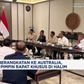 Video: Sebelum ke Australia, Prabowo Pimpin Rapat Khusus di Halim