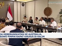 Video: Sebelum ke Australia, Prabowo Pimpin Rapat Khusus di Halim
