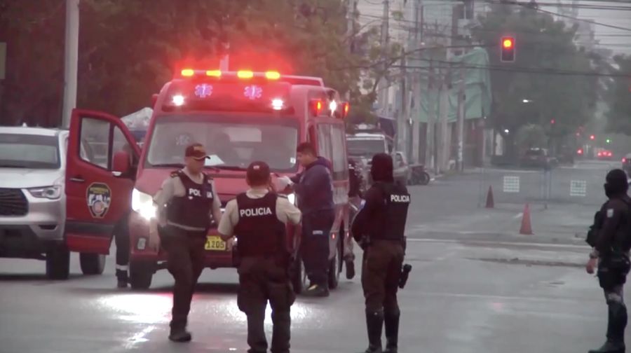 Kerusuhan hebat terjadi di sebuah penjara di kota pelabuhan Machala, Ekuador barat daya, pada Minggu, menewaskan sedikitnya 31 narapidana. (Tangkapan Layar Video Reuters/CANAL RTS)