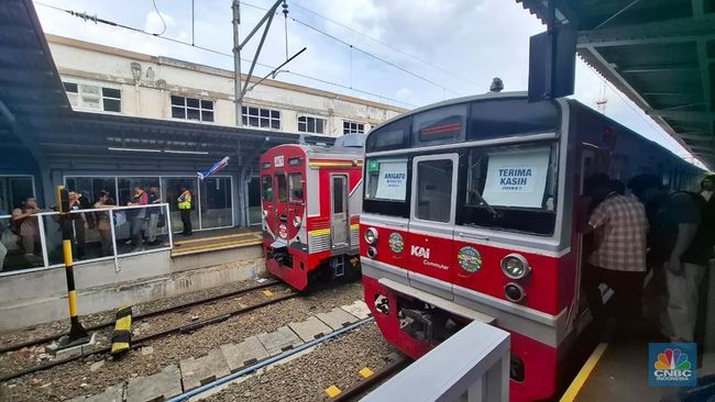 Penampakan 3 KRL Eks Jepang Pensiun di Jalur Jabodetabek, Ada Jalita