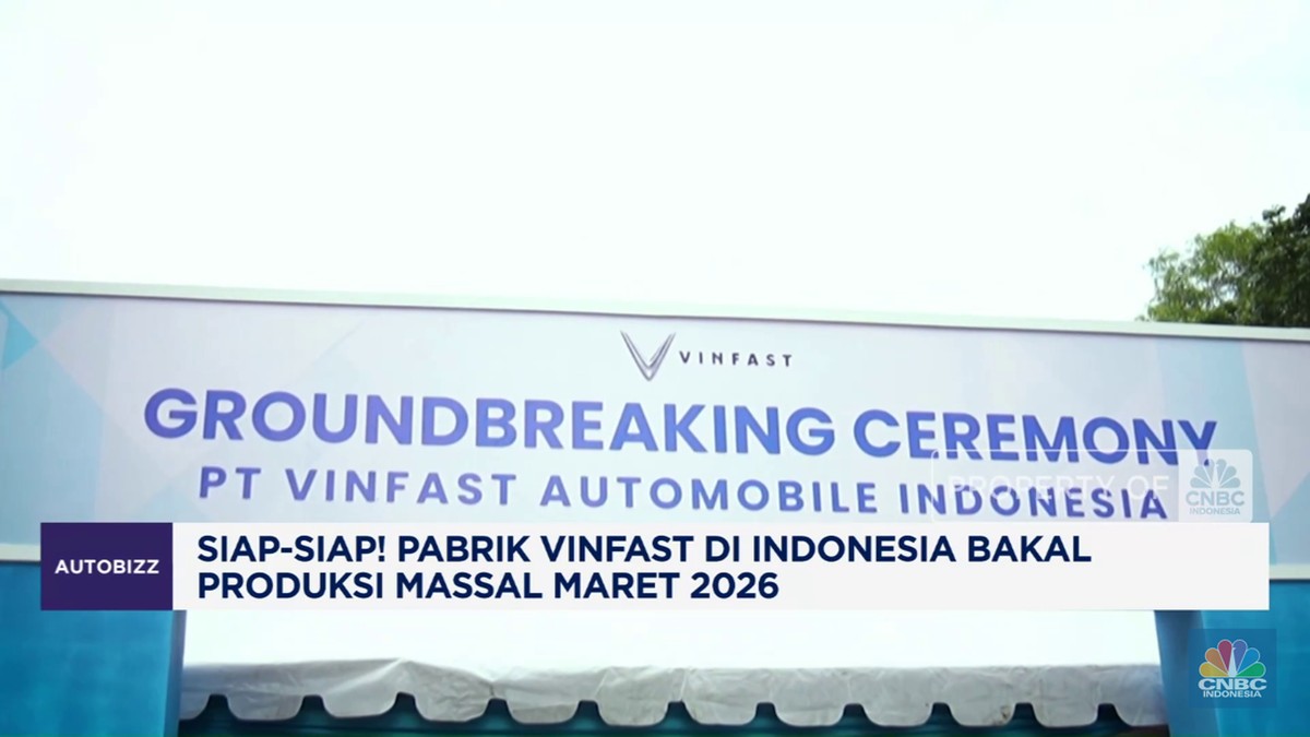 Video: Maret 2026, Pabrik Vinfast di RI Bakal Produksi Massal