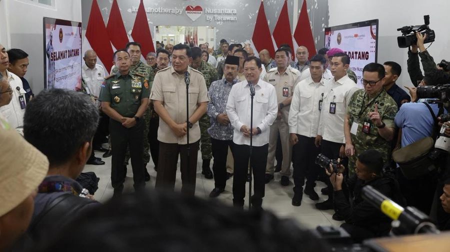 Menhan Resmikan Immunotherapy Nusantara by Terawan dan Grand Opening DSA di RSPPN, Inovasi Kesehatan untuk Semua. (Dok. Kemhan)