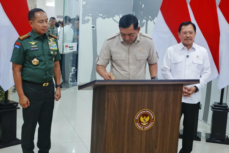 Menhan Resmikan Immunotherapy Nusantara by Terawan dan Grand Opening DSA di RSPPN, Inovasi Kesehatan untuk Semua. (Dok. Kemhan)