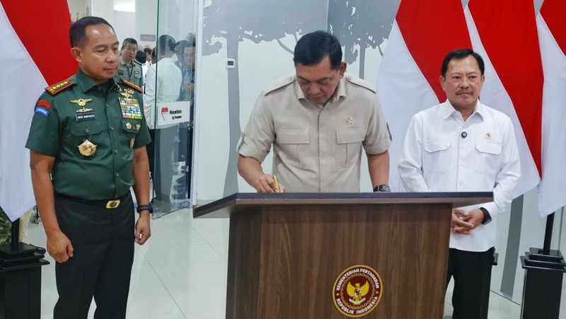 Menhan Resmikan Immunotherapy Nusantara by Terawan dan Grand Opening DSA di RSPPN, Inovasi Kesehatan untuk Semua. (Dok. Kemhan)