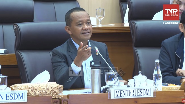 Bahlil Usul Anggaran KESDM Rp27,33 Triliun di 2027, Ini Rinciannya