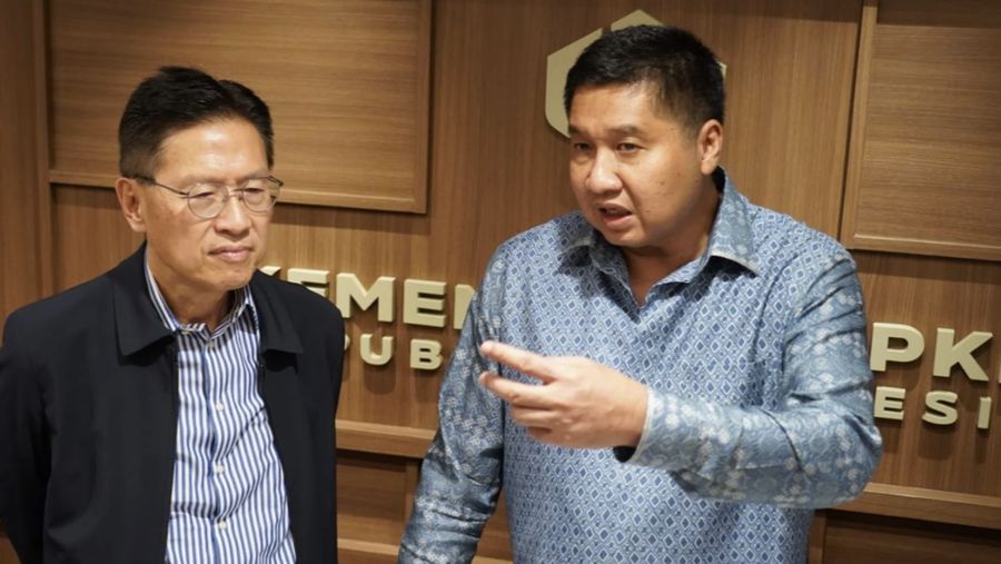 Menteri PKP Maruarar Sirait bahas KUR Perumahan dan Progres Meikarta bersama James Riady. (Dok. kementerian PKP)