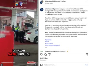 Cerita di Balik Mobil Dinas Polisi Beli BBM di SPBU Pakai Drum