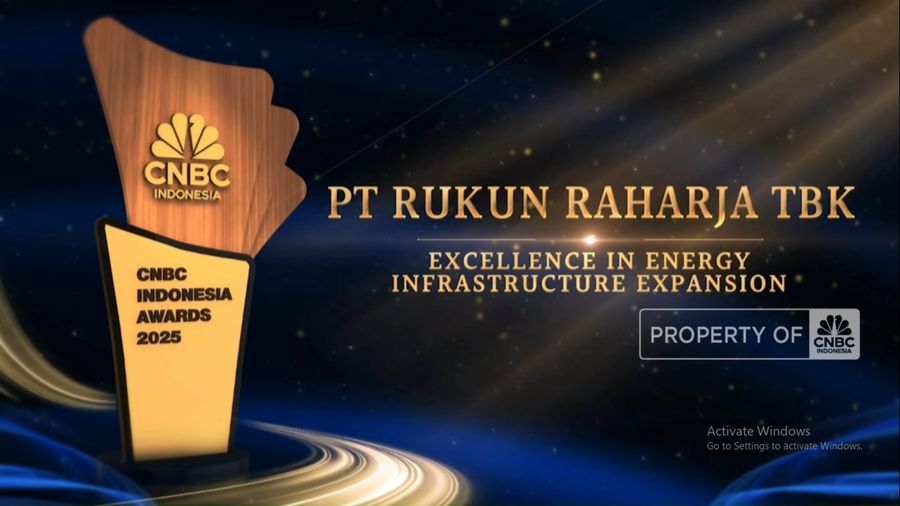 Rukun Raharja Dapat Penghargaan Excellence in Energy Infrastructure Expansion (CNBC Indonesia TV)(CNBC Indonesia TV)