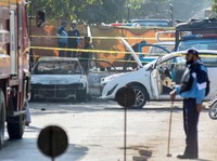 Detik-Detik Usai Bom Meledak di Depan Pengadilan Ibu Kota, 12 Tewas