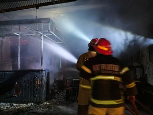 Kedai Burger di Tasikmalaya Hangus Terbakar gegara Gas Elpiji Bocor