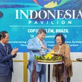 Hashim Resmikan Paviliun RI di COP30 Brasil, Target Net Zero 2060