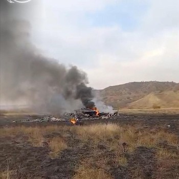 Detik-Detik Pesawat Hercules Militer Turki Jatuh-Hancur, Semua Tewas