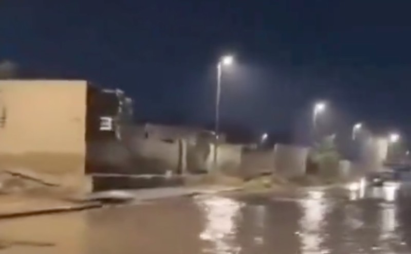 Banjir besar terjang kota Mekkah, Arab Saudi. (Tangkapan LayarX/Top_Disaster)