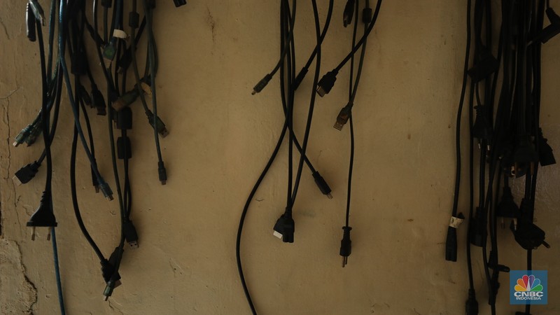 Bisnis rental PlayStation (PS) di Jakarta masih menunjukkan eksistensinya yang kuat. (CNBC Indonesia/Tri Susilo)