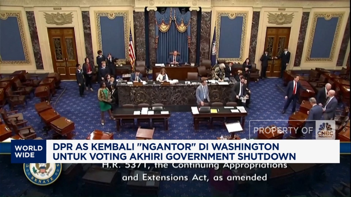 Video: DPR AS Kembali Voting Untuk Akhiri Government Shutdown