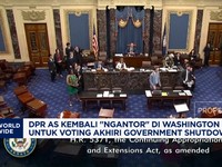 Video: DPR AS Kembali Voting Untuk Akhiri Government Shutdown