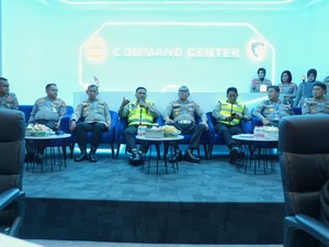 Kakorlantas Tinjau Smart City Polrestabes Bandung, Targetkan Terintegrasi dengan ETLE
