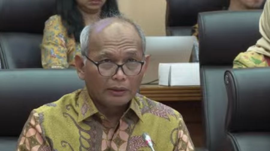 Kepala SKK Migas Djoko Siswanto saat RDP dengan Komisi XII DPR RI, Rabu (12/11/2025). (Dok. TVR Parlemen)