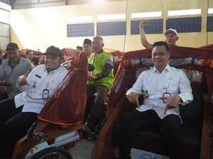 Bupati Jepara Harap Becak Listrik Mampu Ringankan Beban Pengemudi