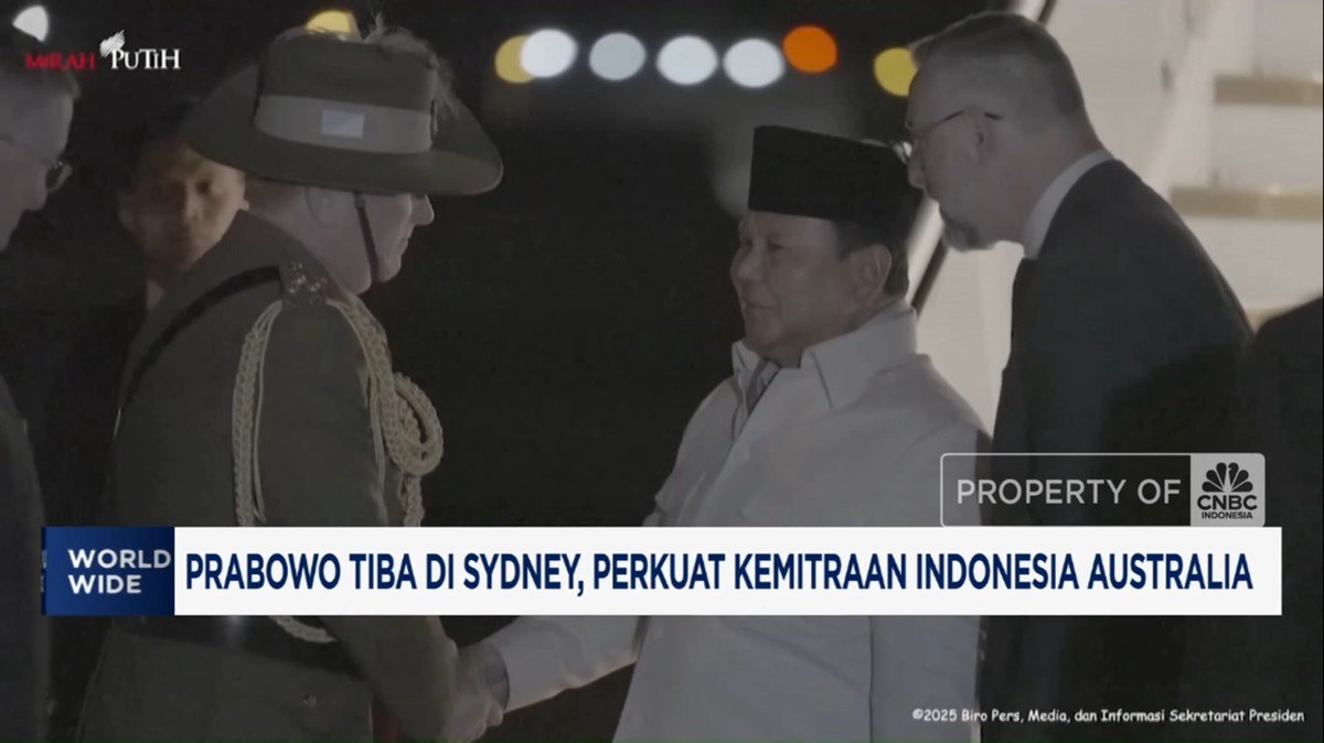 Video: Prabowo Tiba di Sydney, Perkuat Kemitraan Indonesia Australia