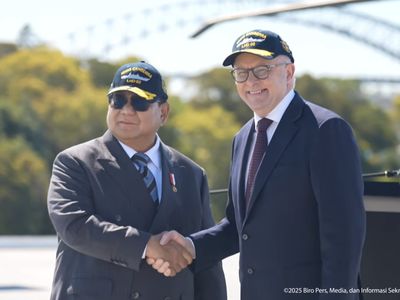 Deal! Prabowo Sepakat Teken Perjanjian Keamanan Baru dengan Australia