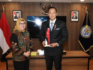 Raih Penghargaan Leadership Award, AHY: Kerja Keras Seluruh Jajaran