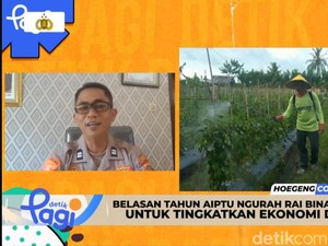 Upaya Aiptu Ngurah Rai Bina Petani di Bali untuk Dukung Ketahanan Pangan