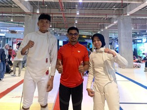 Atlet Anggar Takalar Sumbang 2 Medali Emas di Pra Porprov Sulsel