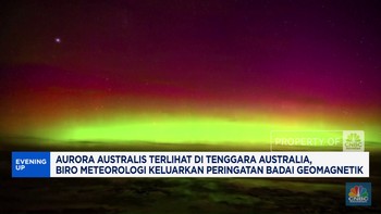 Aurora di Tenggara Australia, Pemerintah Ingatkan Badai Geomagnetik