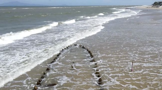 Langka, Bangkai Kapal Dagang Kuno Berabad-abad Tiba-Tiba Muncul