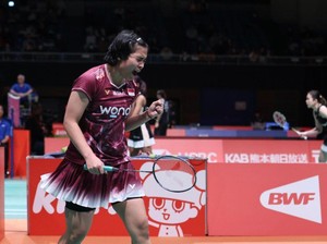 Hasil Kumamoto Masters 2025: Gregoria Lolos ke Perempatfinal