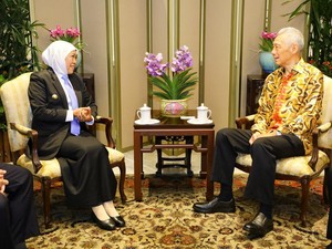 Rising Fellowship, Gubernur Khofifah dan SM Singapura Bahas Hal Strategis