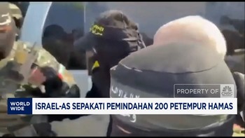 Video: Israel-AS Sepakati Pemindahan 200 Petempur Hamas