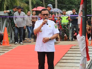 Jembatan Darurat Selesai, Jalan Empat Lawang-Lahat yang Sempat Putus Dibuka