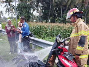 Parfum Meledak di Dalam Jok hingga Motor Terbakar di Lombok