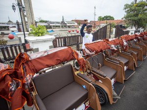 Video Prabowo: Semua Becak di Indonesia Harus Pakai Motor Listrik