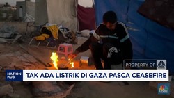 Video: Tak Ada Listrik di Gaza Pasca Ceasefire