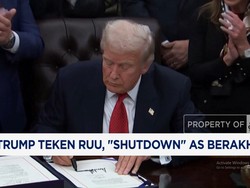 Video: Trump Teken RUU, "Shutdown" AS Berakhir