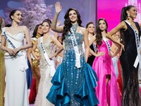 Tatapan Sinis Miss Israel ke Miss Palestine di Ajang Miss Universe