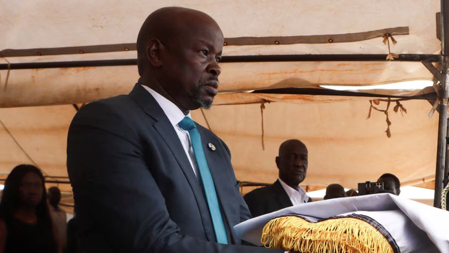 Wakil Presiden Sudan Selatan, Benjamin Bol Mel. (REUTERS/Samir Bol/File Photo)