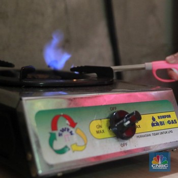Bye LPG 3 Kg! Kini Warga Daerah Ini Pakai Kompor-Listrik Biogas Tinja