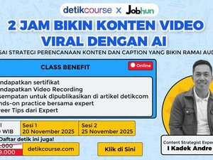 Mau Tahu Kunci Bikin Konten Viral dengan Bantuan AI? Cari Tahu di detikcourse!