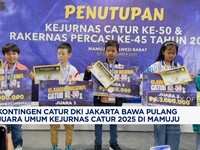Video: DKI Jakarta Juara Umum Kejurnas Catur 2025